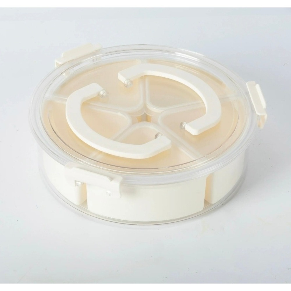Mainstays Rotating Snack Box 5 Compartments‎ New Sealed